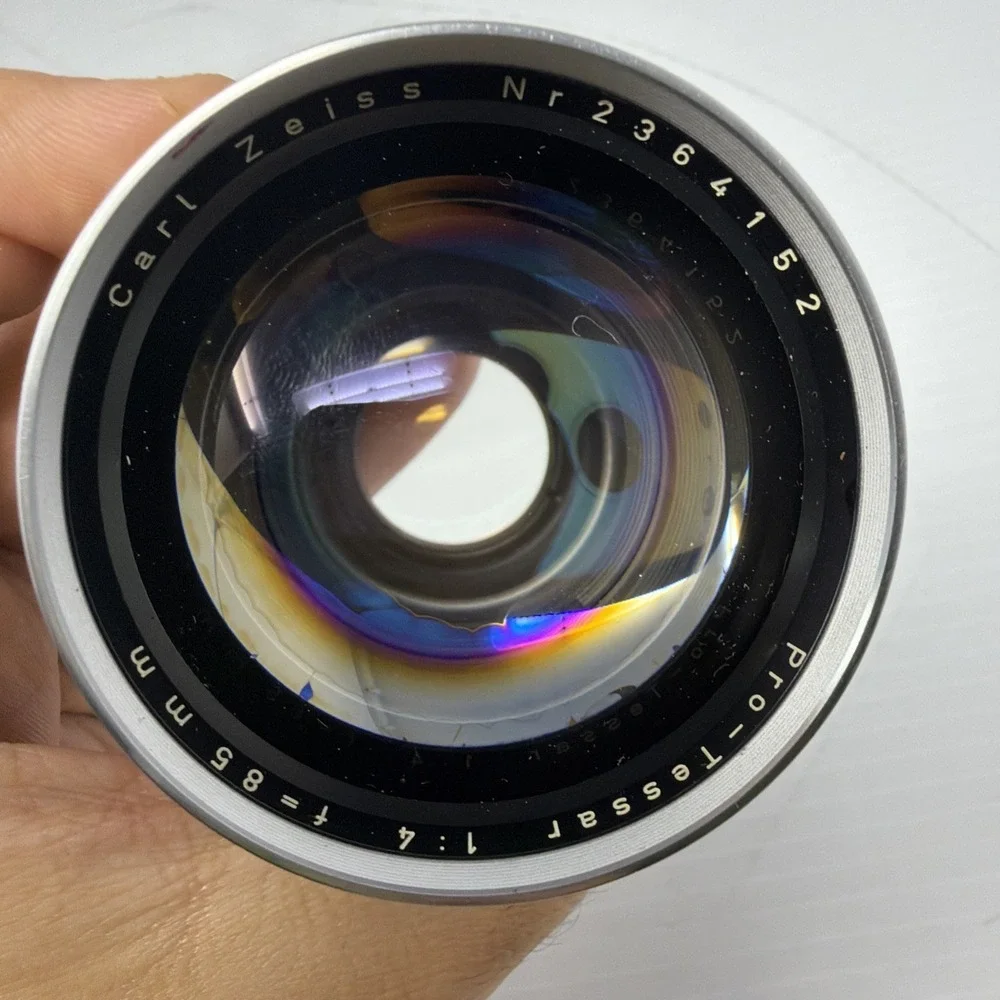 Vintage Carl Zeiss  Pro Tessar 1:4 f= 85mm Camera Lens Germany